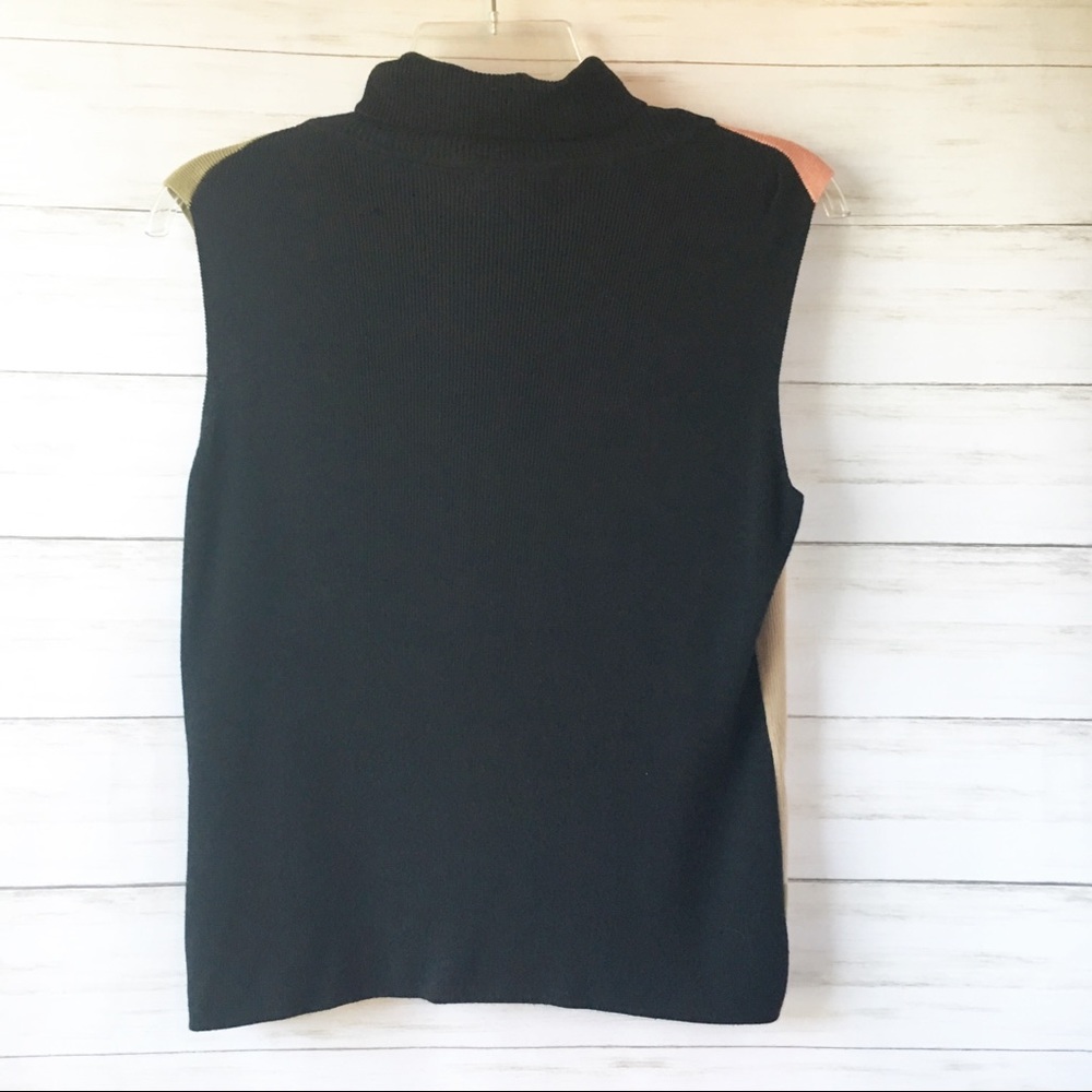 Spenser Jeremy | Sleeveless Color Block Sweater - image 2